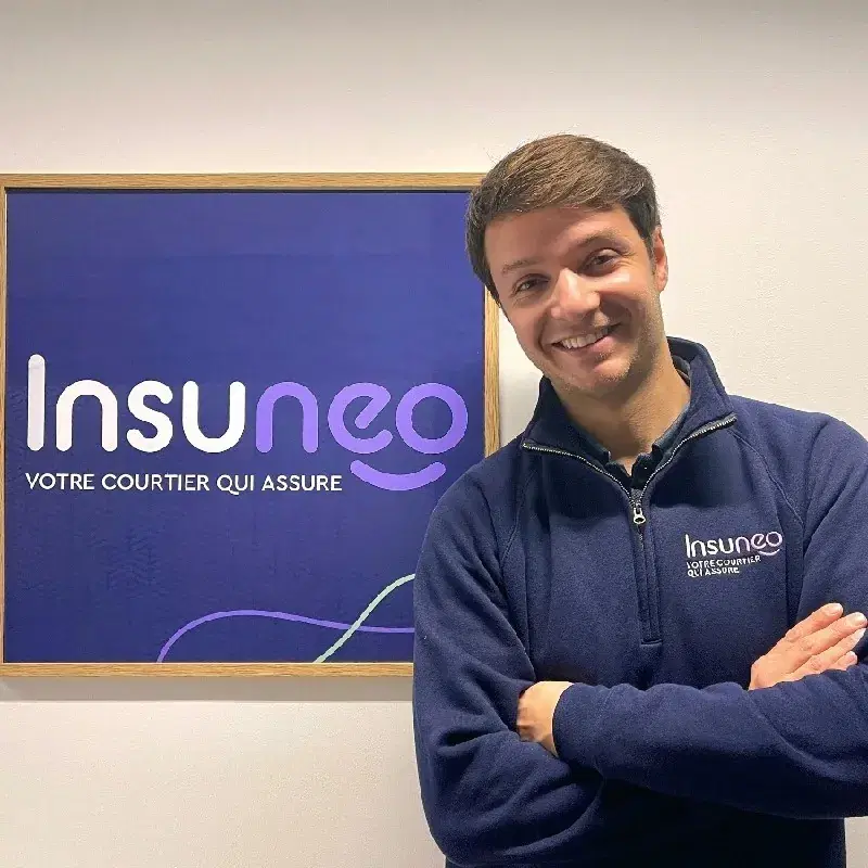 Portrait de Guillaume de Froment, directeur général d'Insuneo, client Lya
