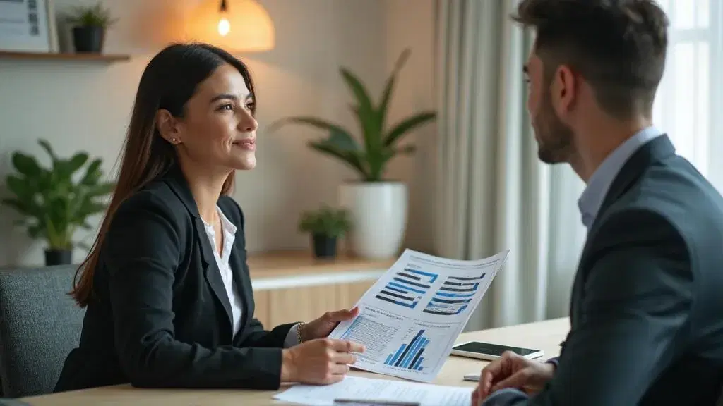 Tableau de bord analytique suivi portefeuille clients et commissions courtier assurance