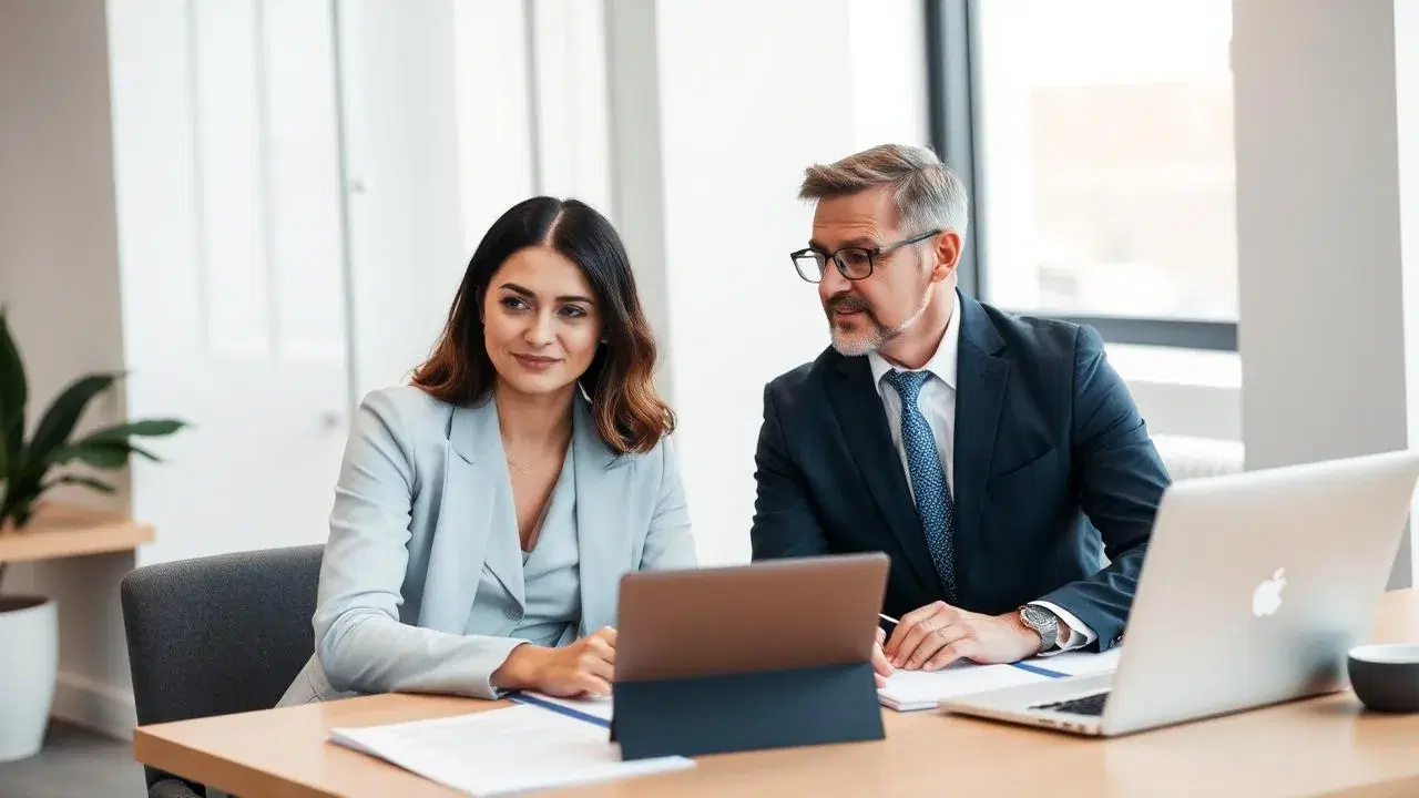 Conseil en assurance santé TNS - Rencontre professionnelle entre courtier et entrepreneur indépendant