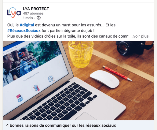publier du contenu sur sa page linkedin