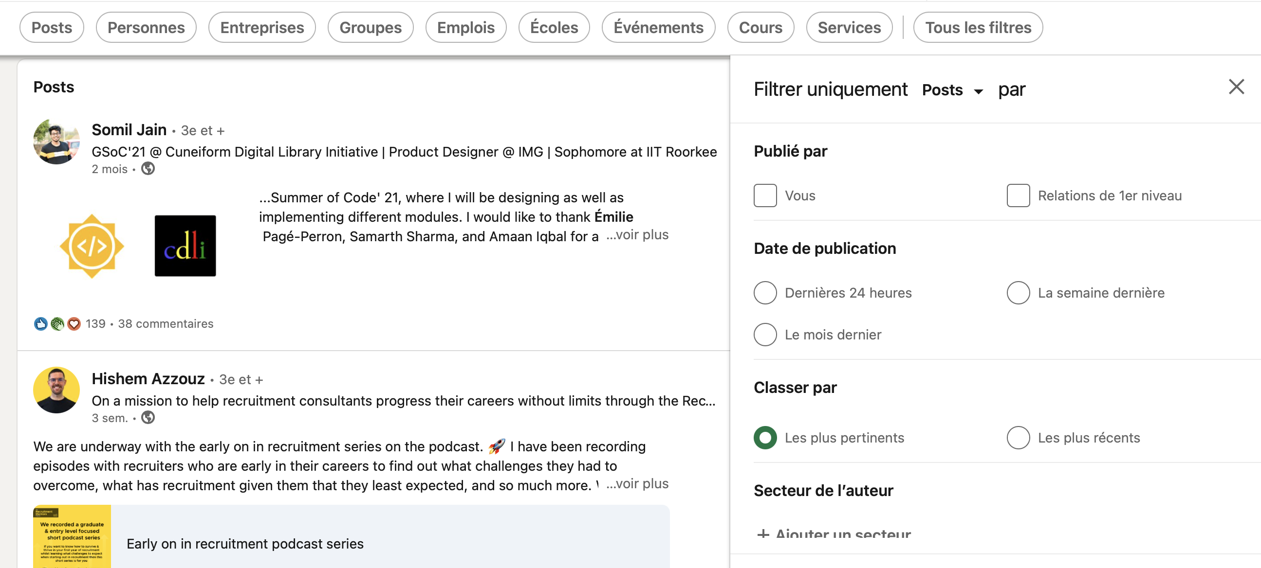 rechercher ses prospects sur linkedin