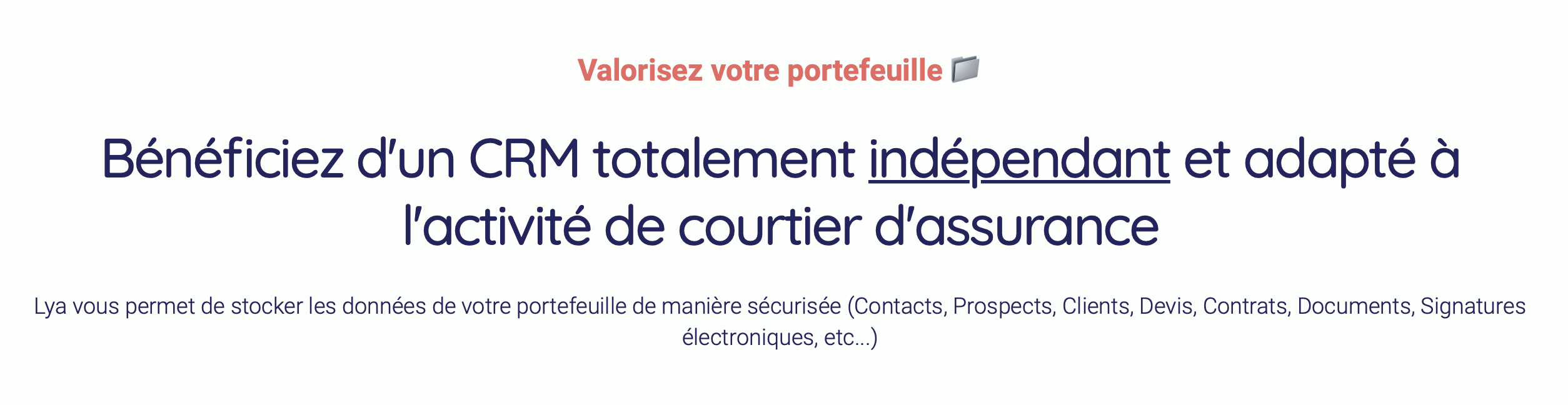 lya courtage, crm pour courtiers