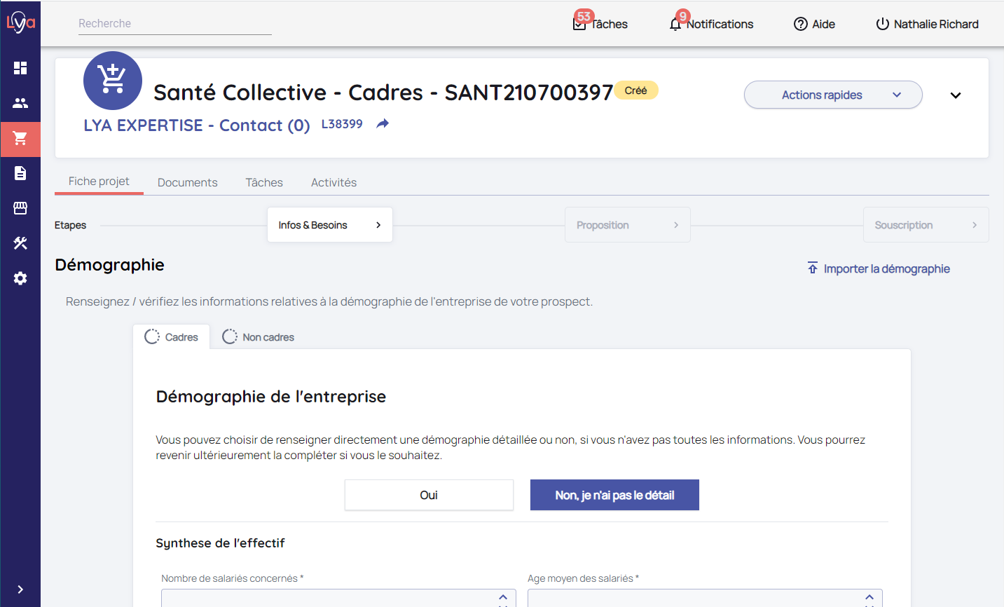 Parcours santé collective lya courtage