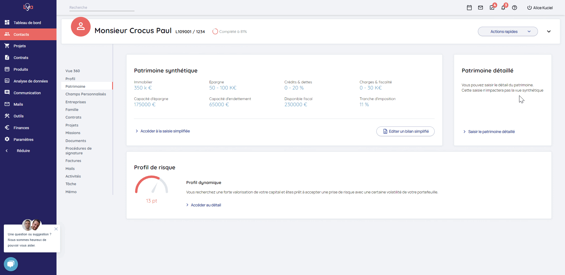 CRM assurance et épargne