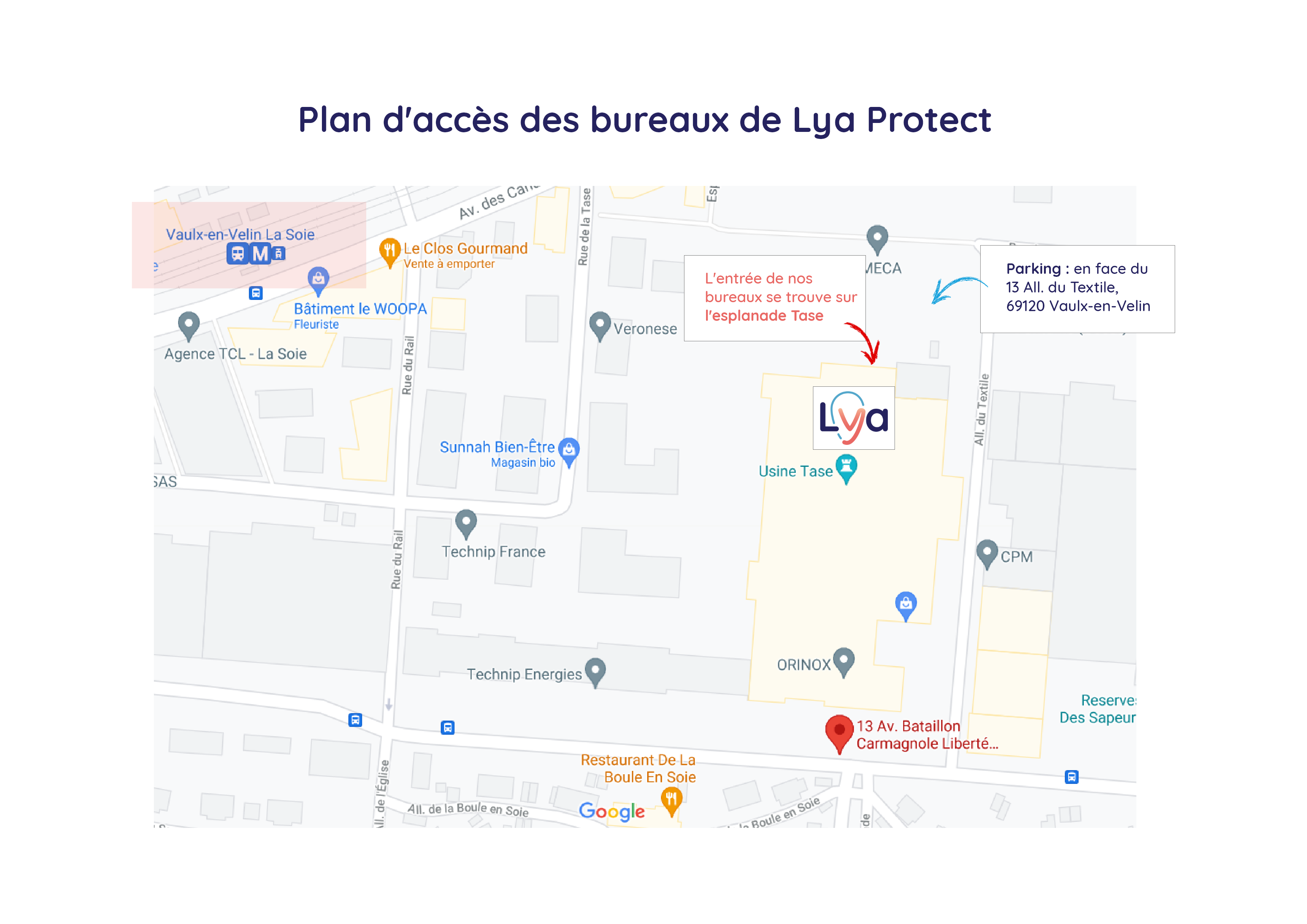 Plan daccès - P1