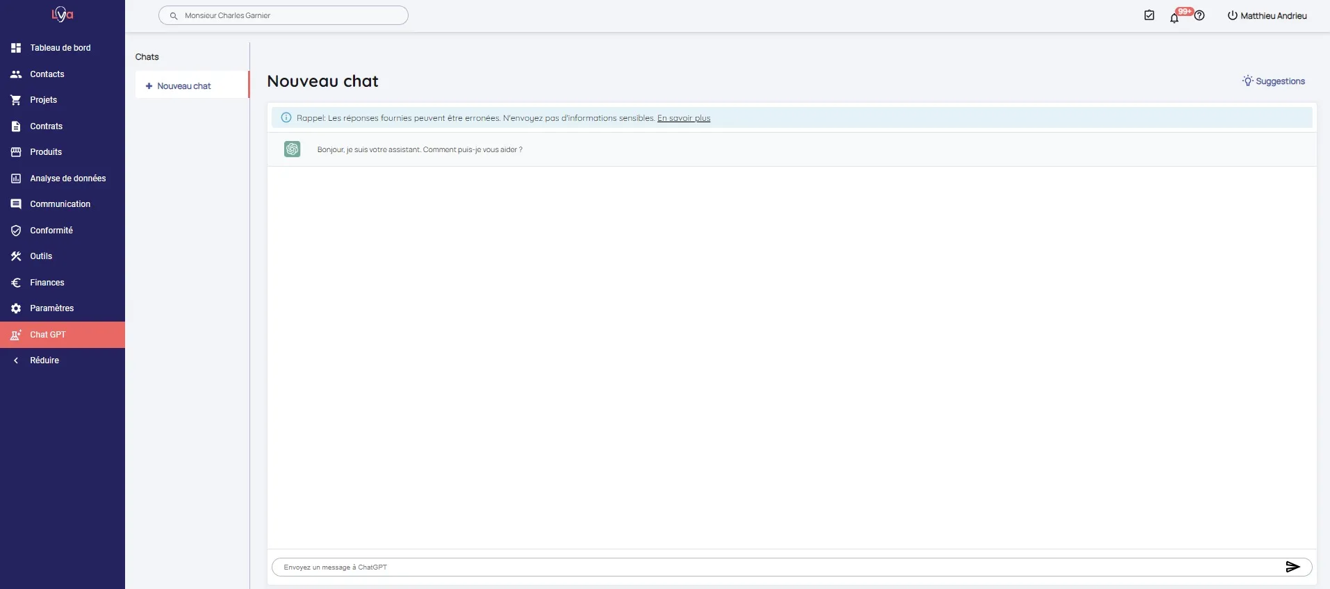 chatbot métier chatbot métier